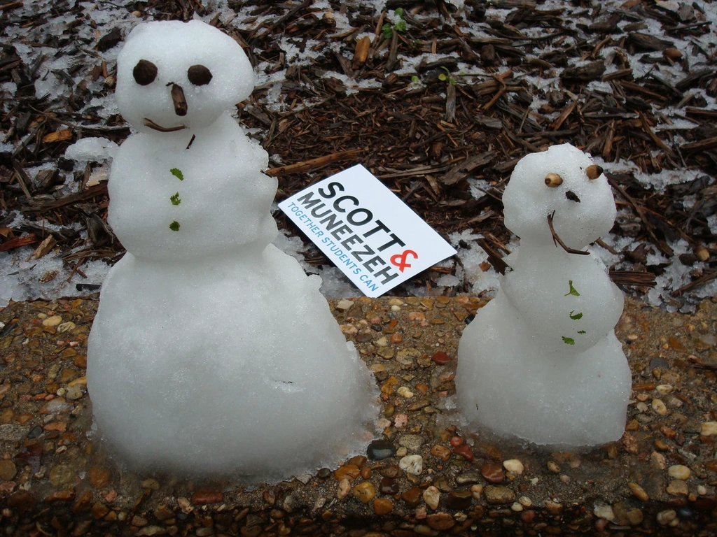 two snowmen 